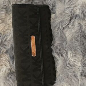 Michael Kors Fabric / Leather Wallet